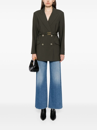 VERONICA BEARD Hutchinson double-breasted trench coat outlook