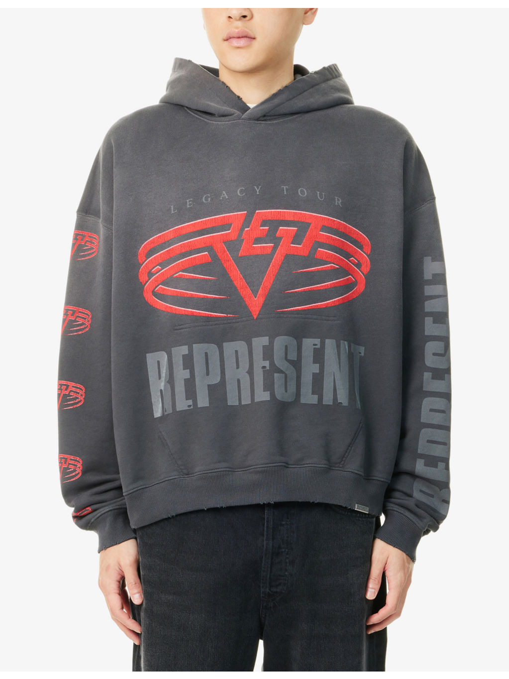 Legacy Tour Graphic-Print Reversible Cotton-Jersey Hoody - 3