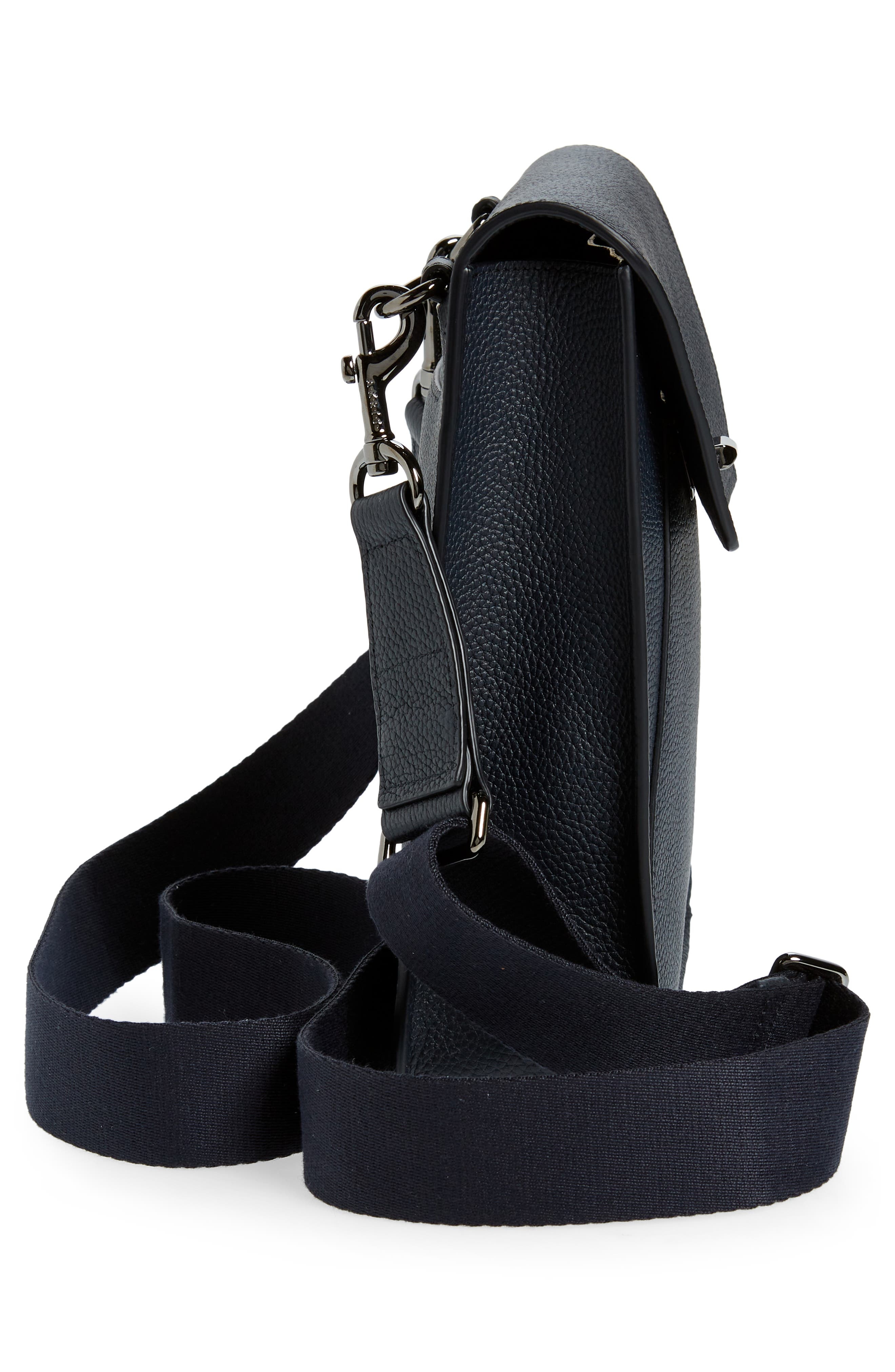 Akris Small Anouk Leather Crossbody Bag in 078 Denim at Nordstrom - 5