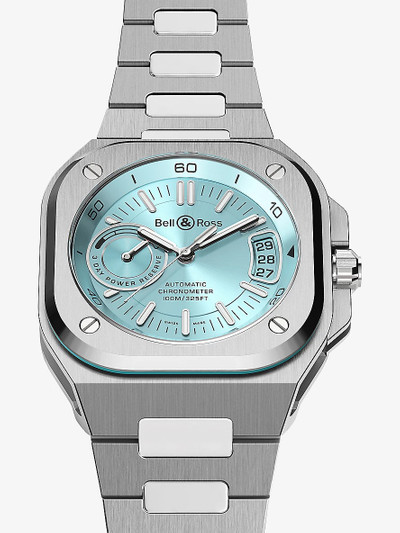 Bell & Ross BRX5R-IB-STSST Ice Blue stainless-steel automatic watch outlook
