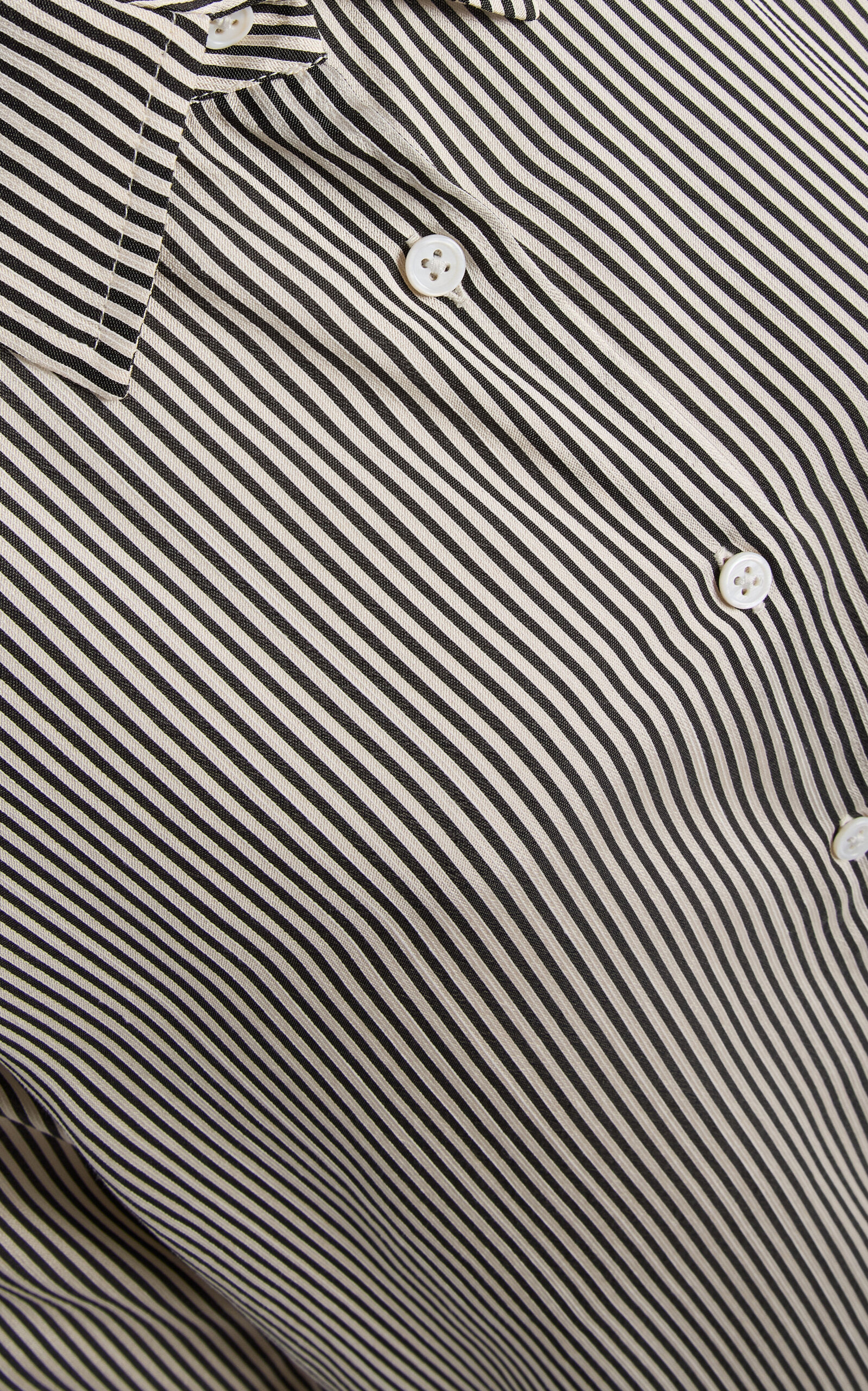 Lui Silk Shirt stripe - 5