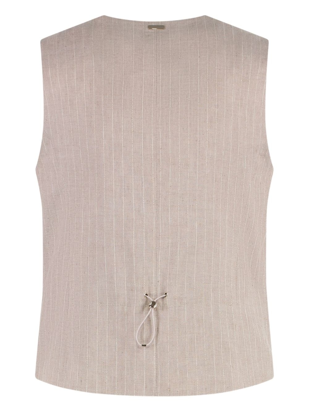 pinstripe waistcoat - 2