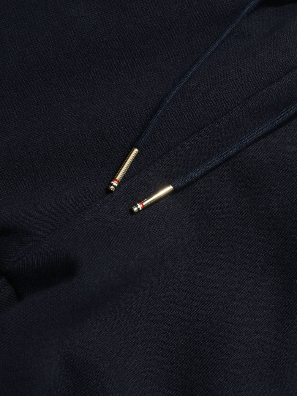 loopback stripe track pants - 5