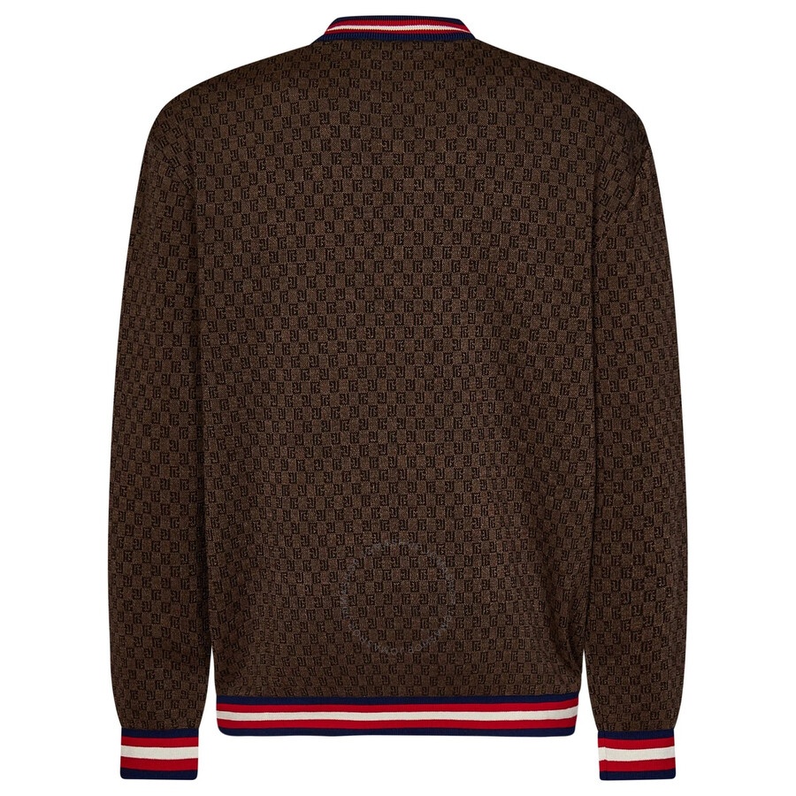 Balmain Monogram Patterned Crewneck Jumper - 2