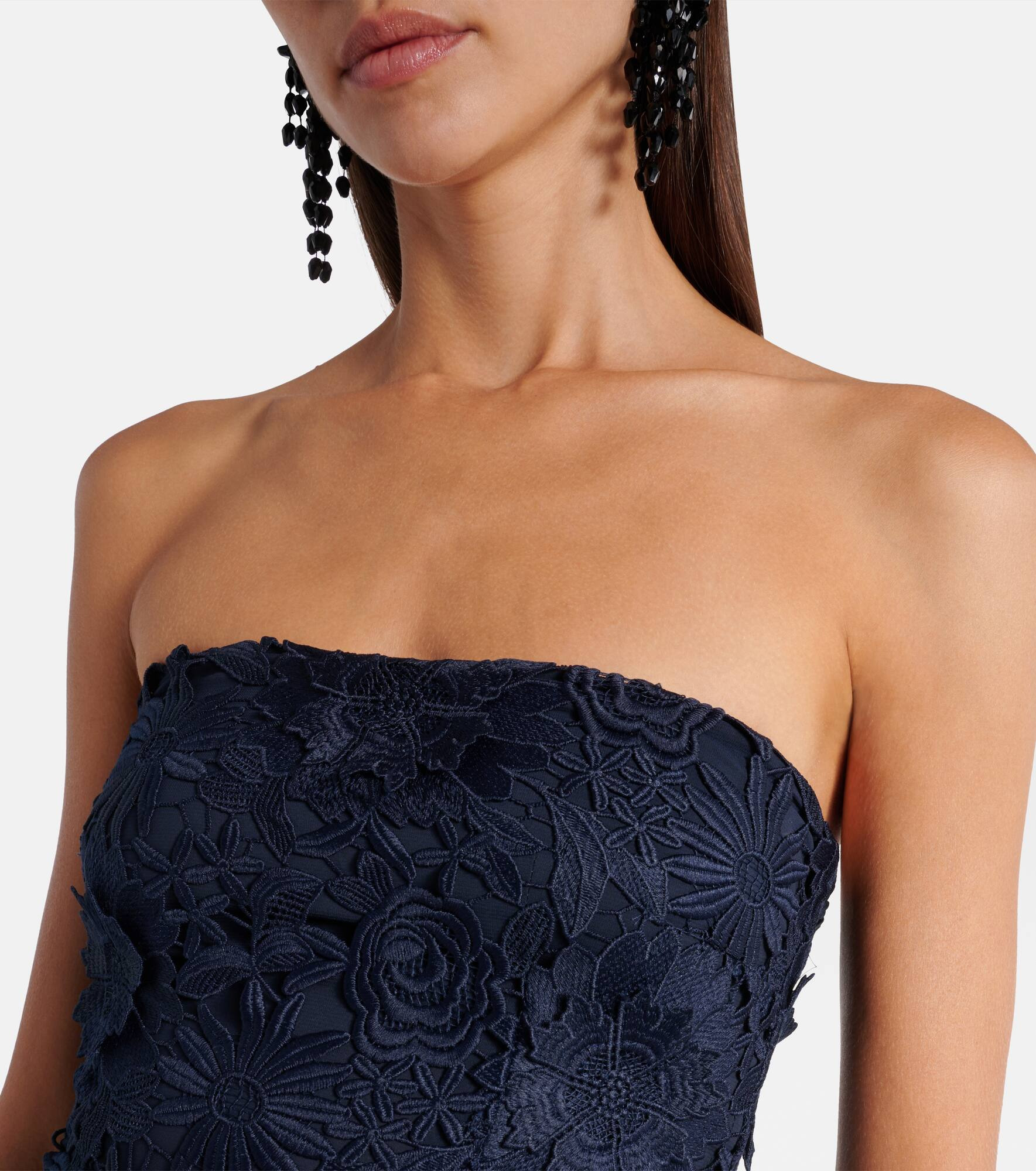 Lace midi dress - 4