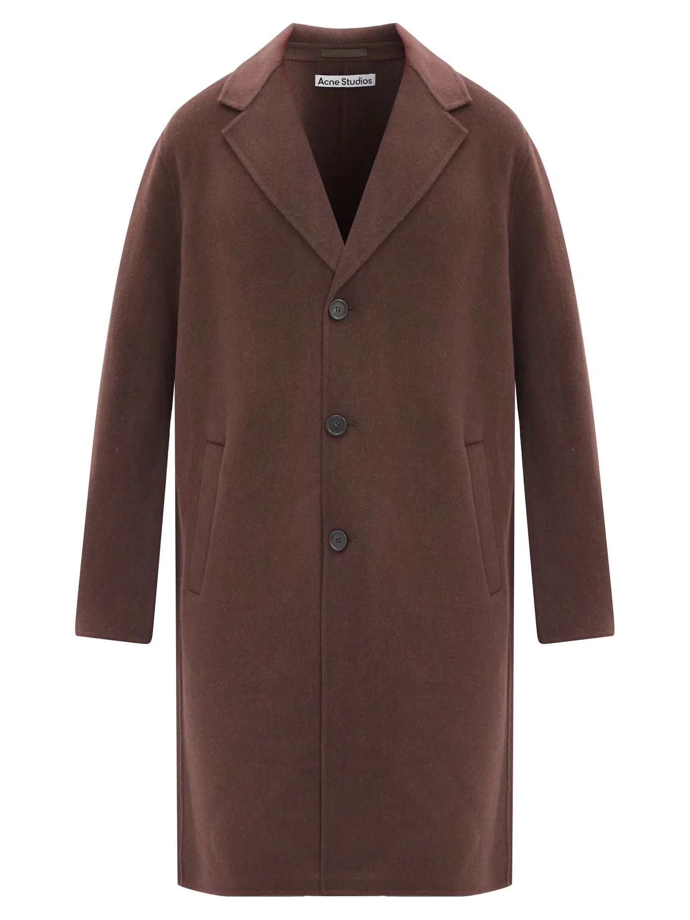 Dali brushed wool overcoat - 1