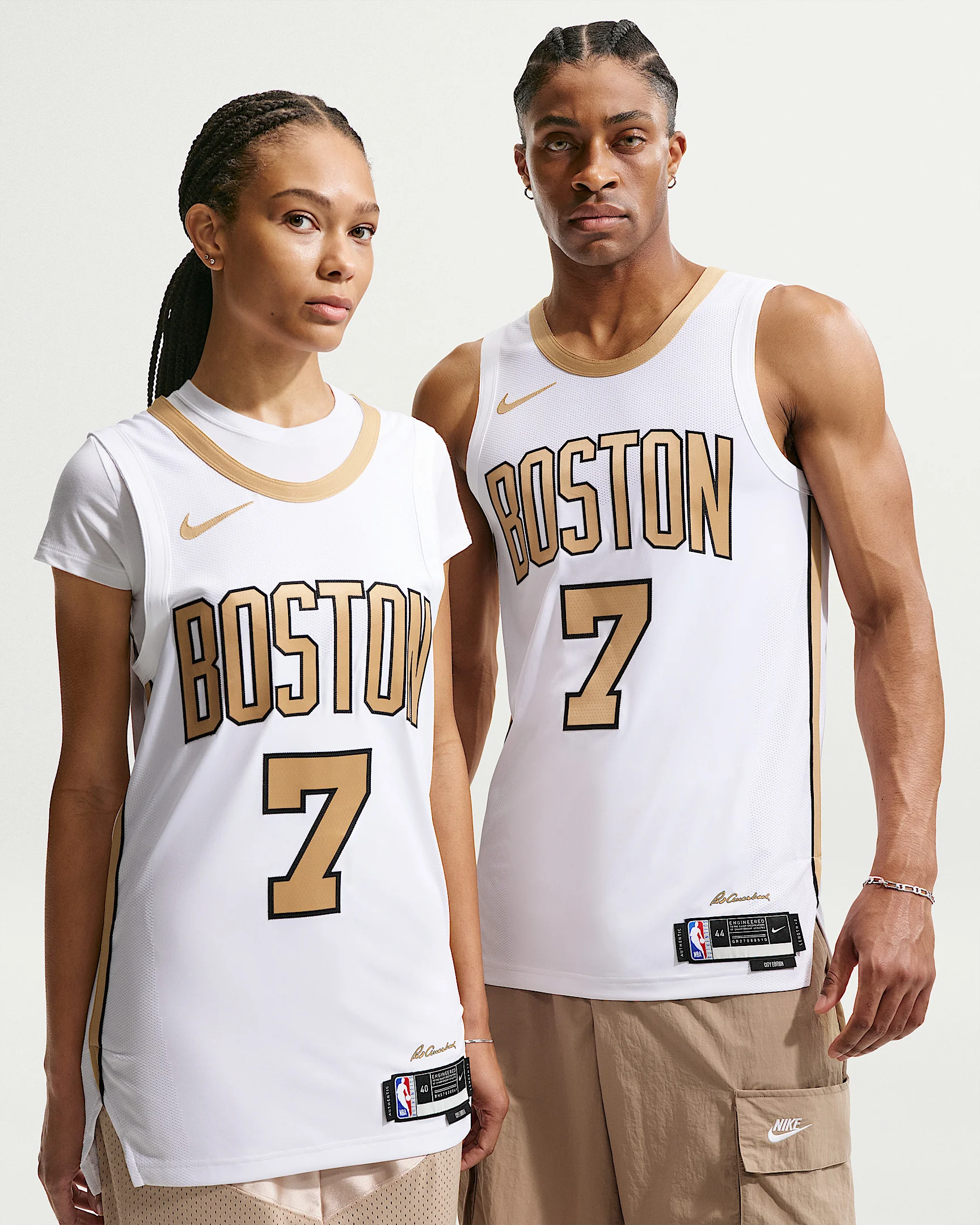 Jaylen Brown Boston Celtics City Edition Men's Nike Dri-FIT ADV NBA Authentic Jersey - 1