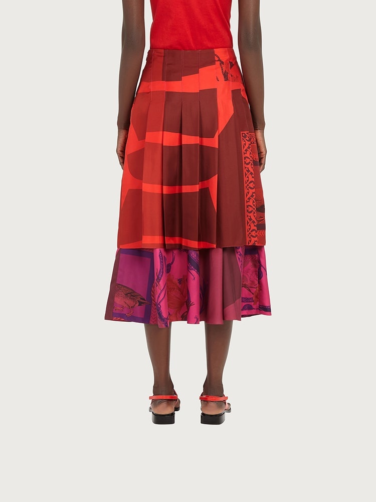 SILK SKIRT - 4