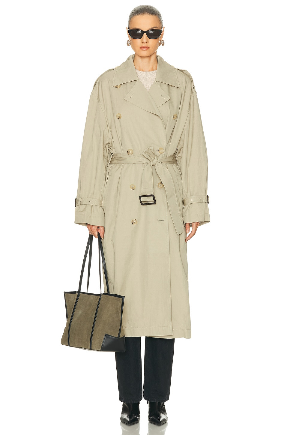 Crisp Summer Trench Coat - 2