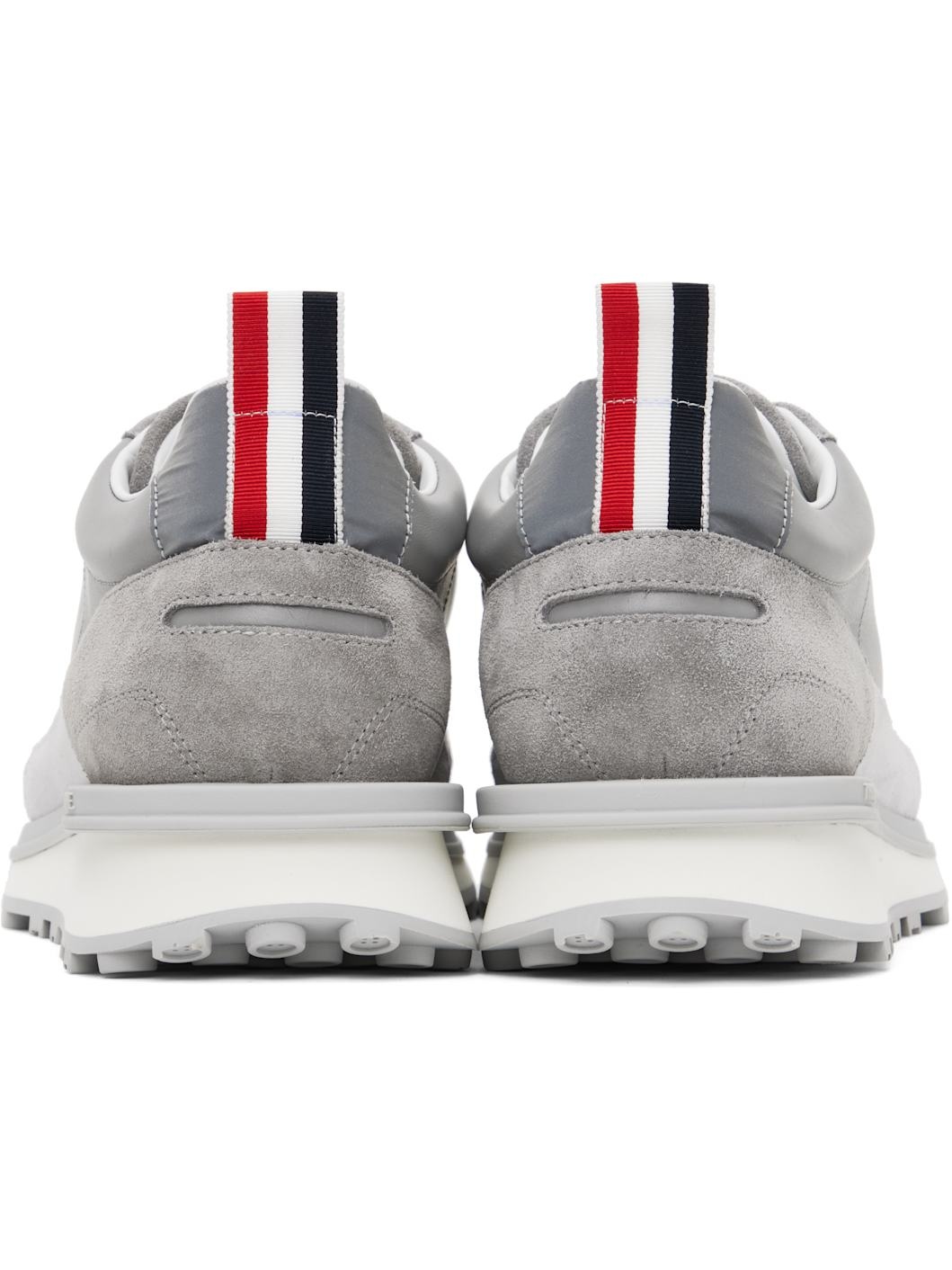 Gray Vitello Calf Alumni Sneakers - 2