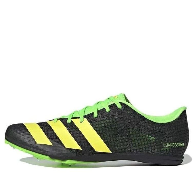 adidas Distancestar 'Black Yellow Solar Green' GY8414 - 1
