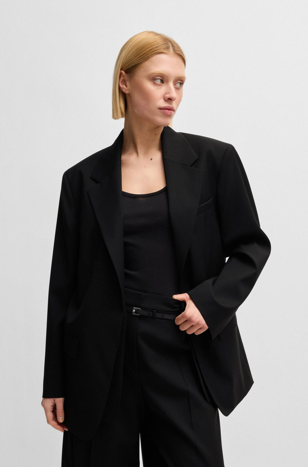 OVERSIZE-FIT BLAZER IN WOOL - 2