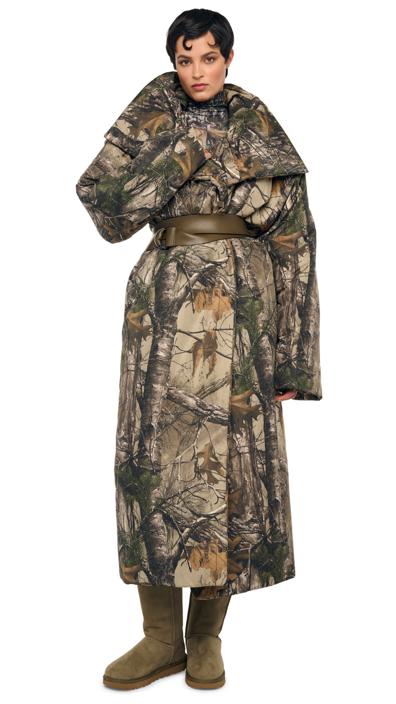 HIGH COLLAR SLEEPING BAG COAT LONG 5
