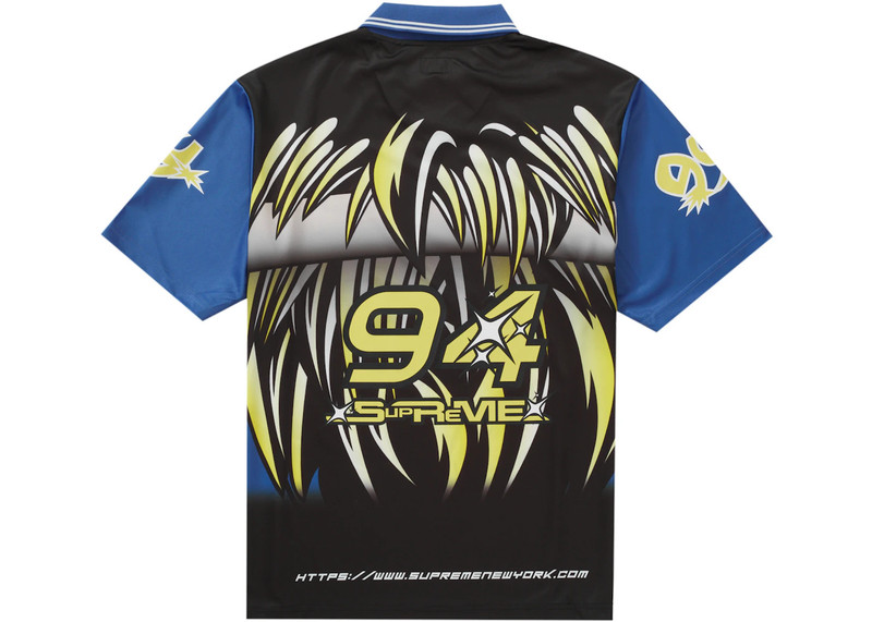 Supreme Supreme Character Soccer Jersey Blue outlook