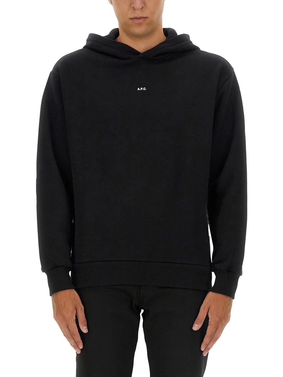 A.P.C. Sweatshirt With Micro Logo - 1