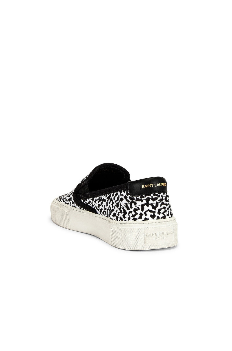 SAINT LAURENT Venice Low Slip On Sneakers outlook