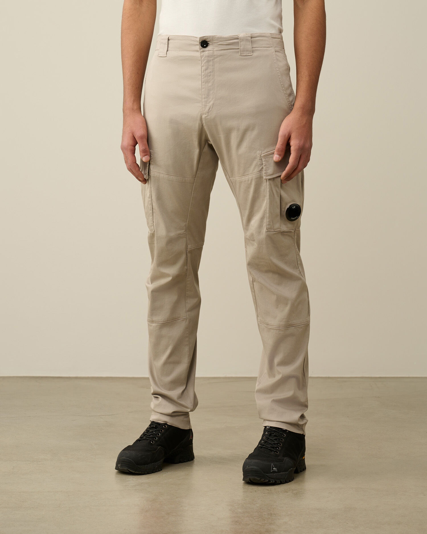 Stretch Sateen Ergonomic Lens Cargo Pants - 2