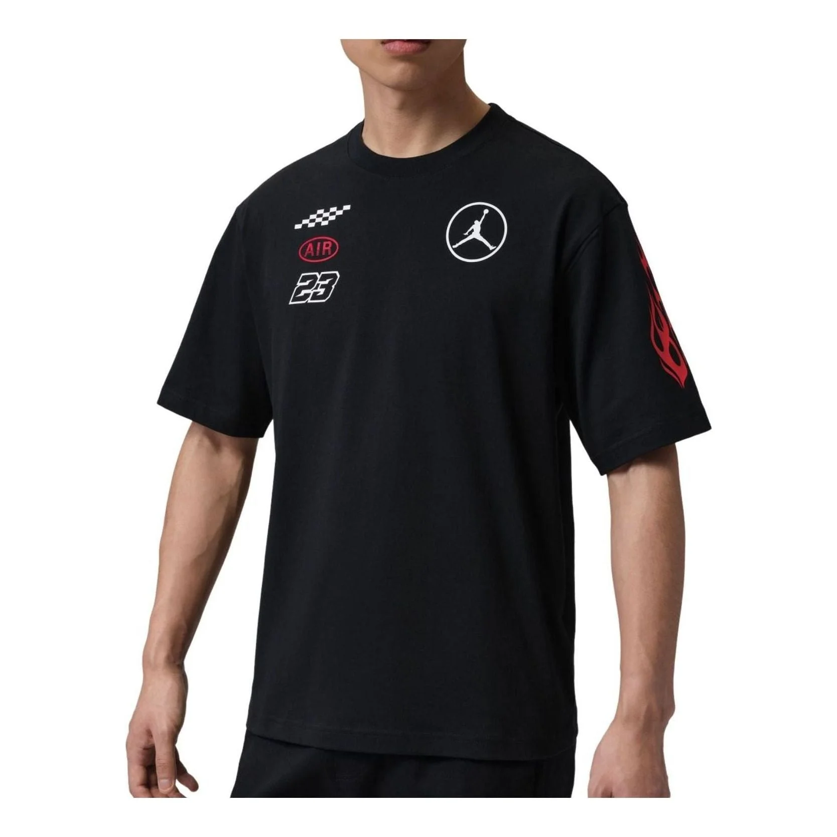Jordan T-Shirt 'Black' IR7001-010 - 1