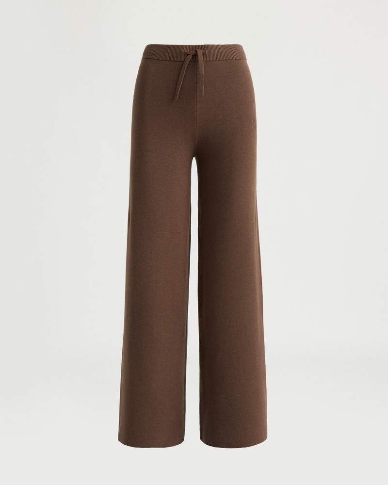 Carillon Knit Wide-Leg Pant 1