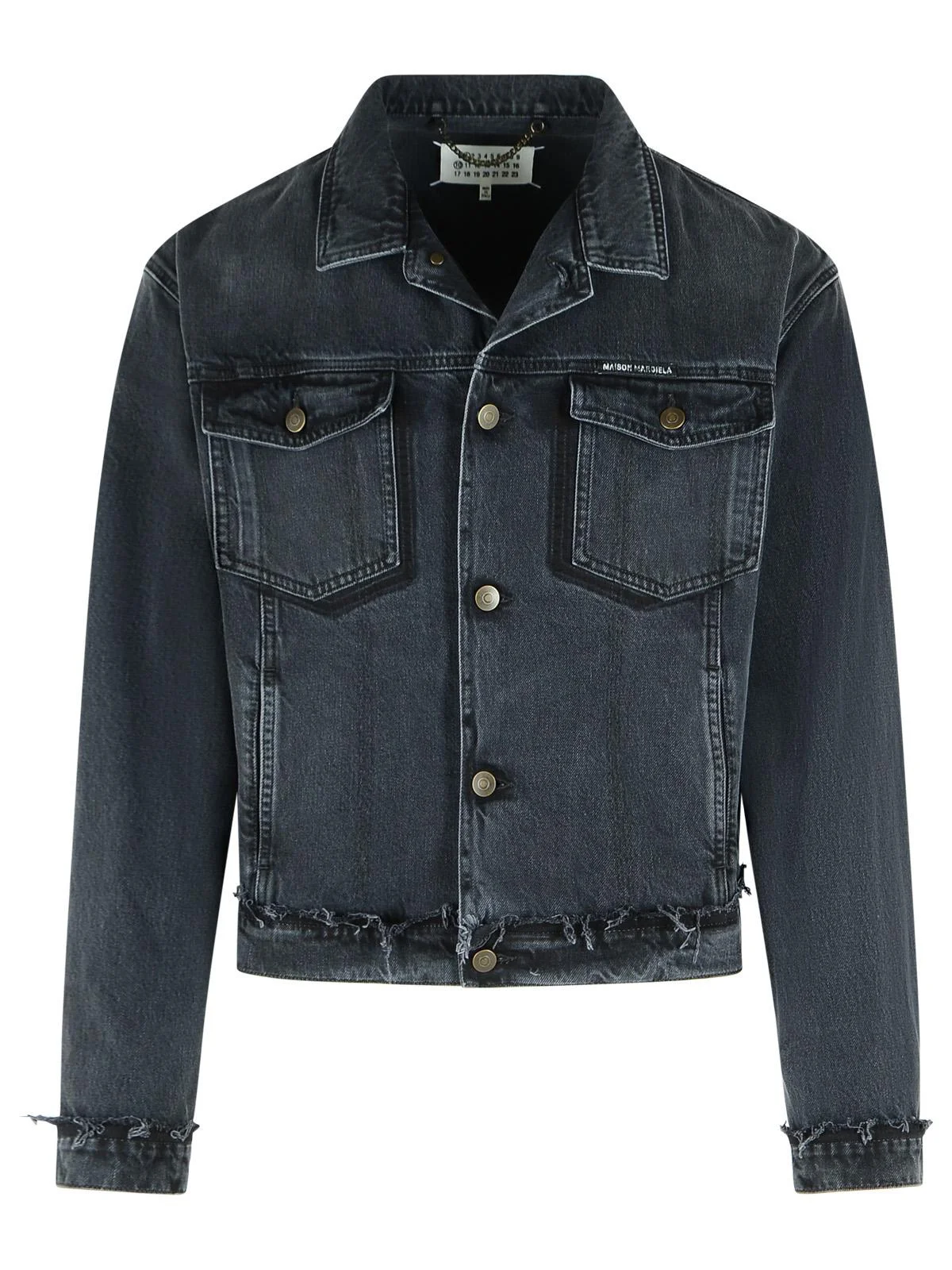 Maison Margiela Black Cotton Jacket Men - 1