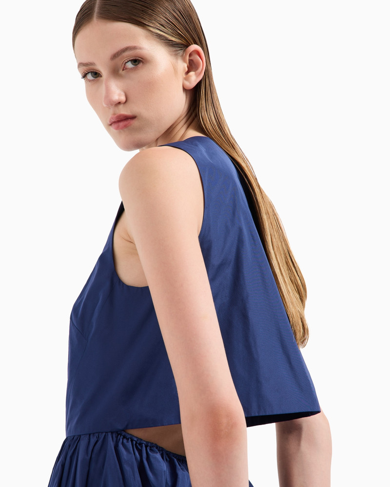 Long taffeta dress 5