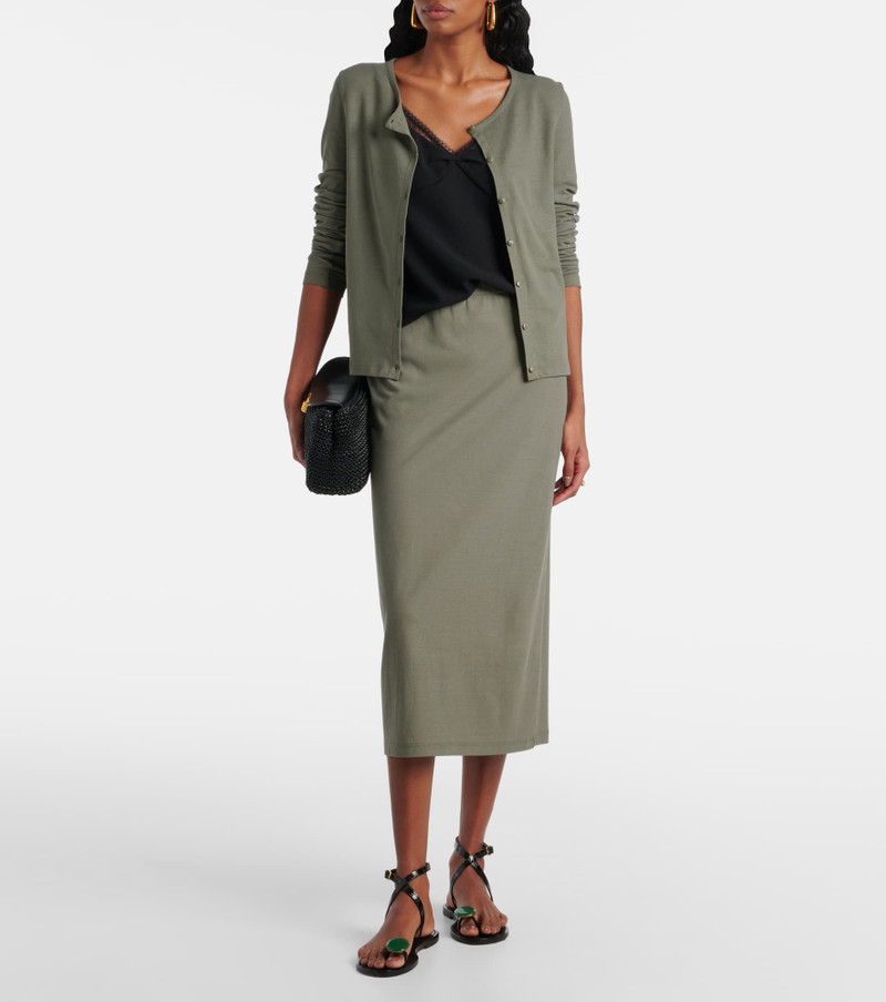 Vince Cotton midi skirt outlook