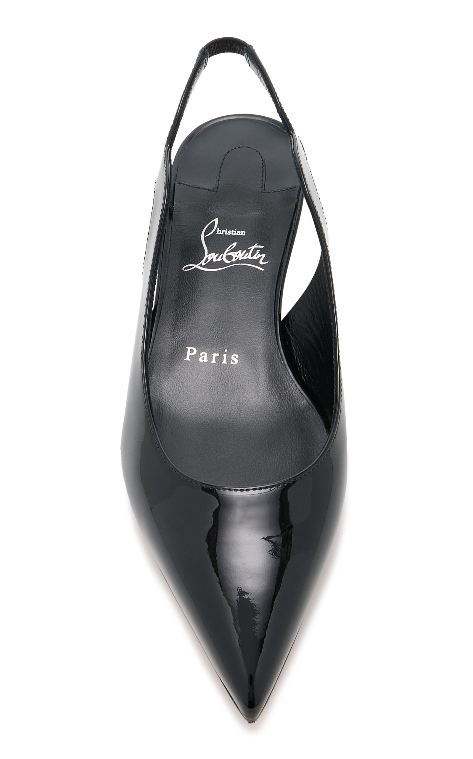 Hot Chick Patent Leather Slingback Flats black - 3