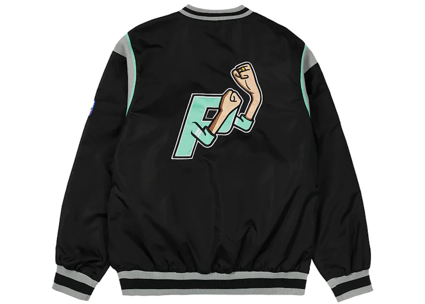 Palace x Starter Warm Up Pullover Black - 2