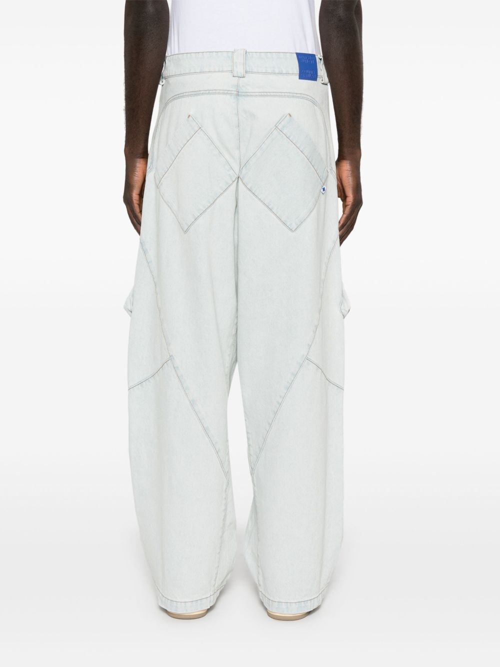 wide cargo jeans - 4