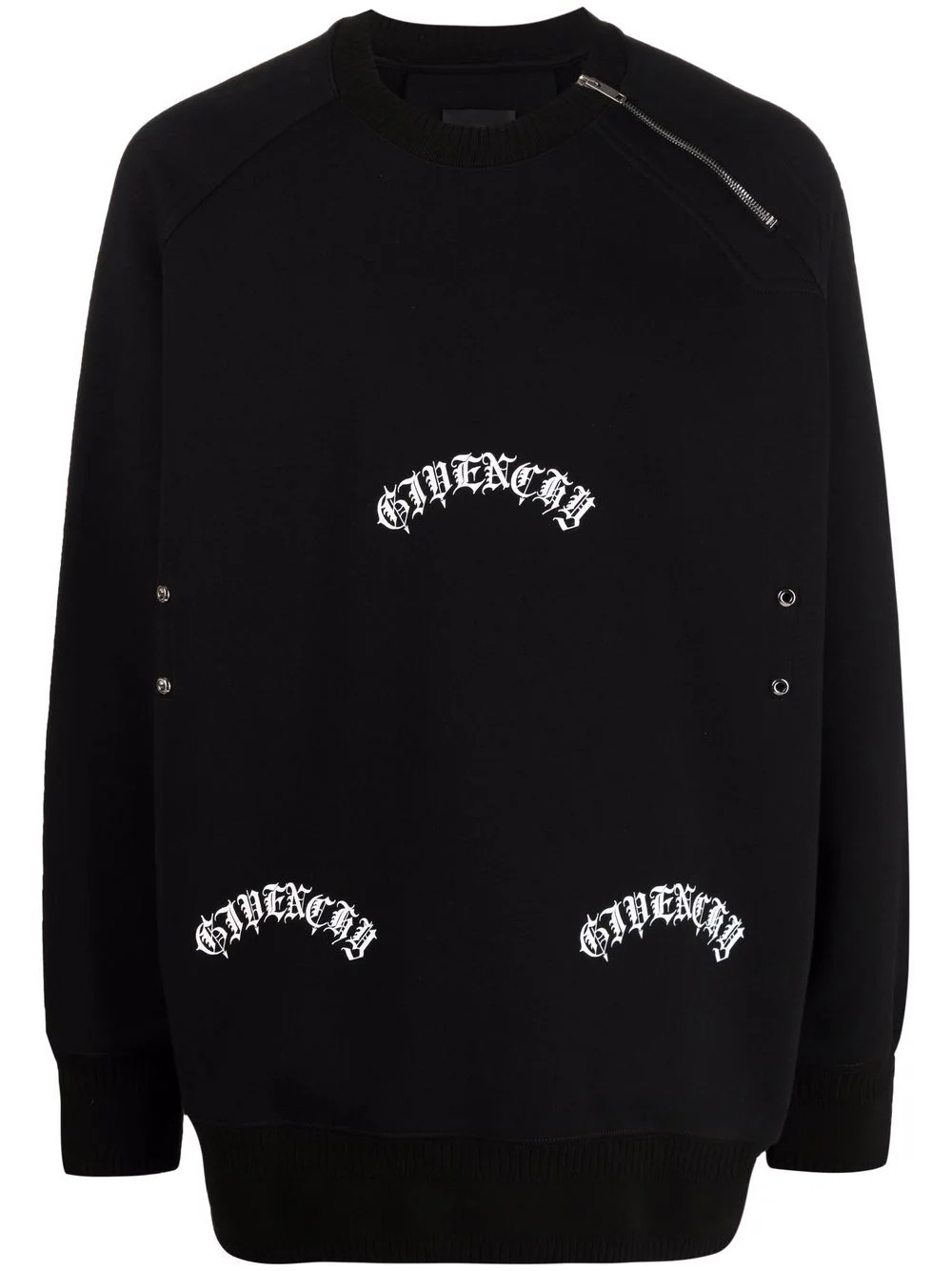 logo-print sweatshirt - 1