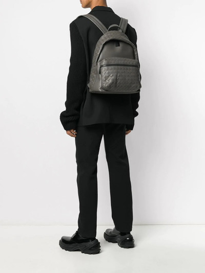 Bottega Veneta intrecciato weave backpack outlook