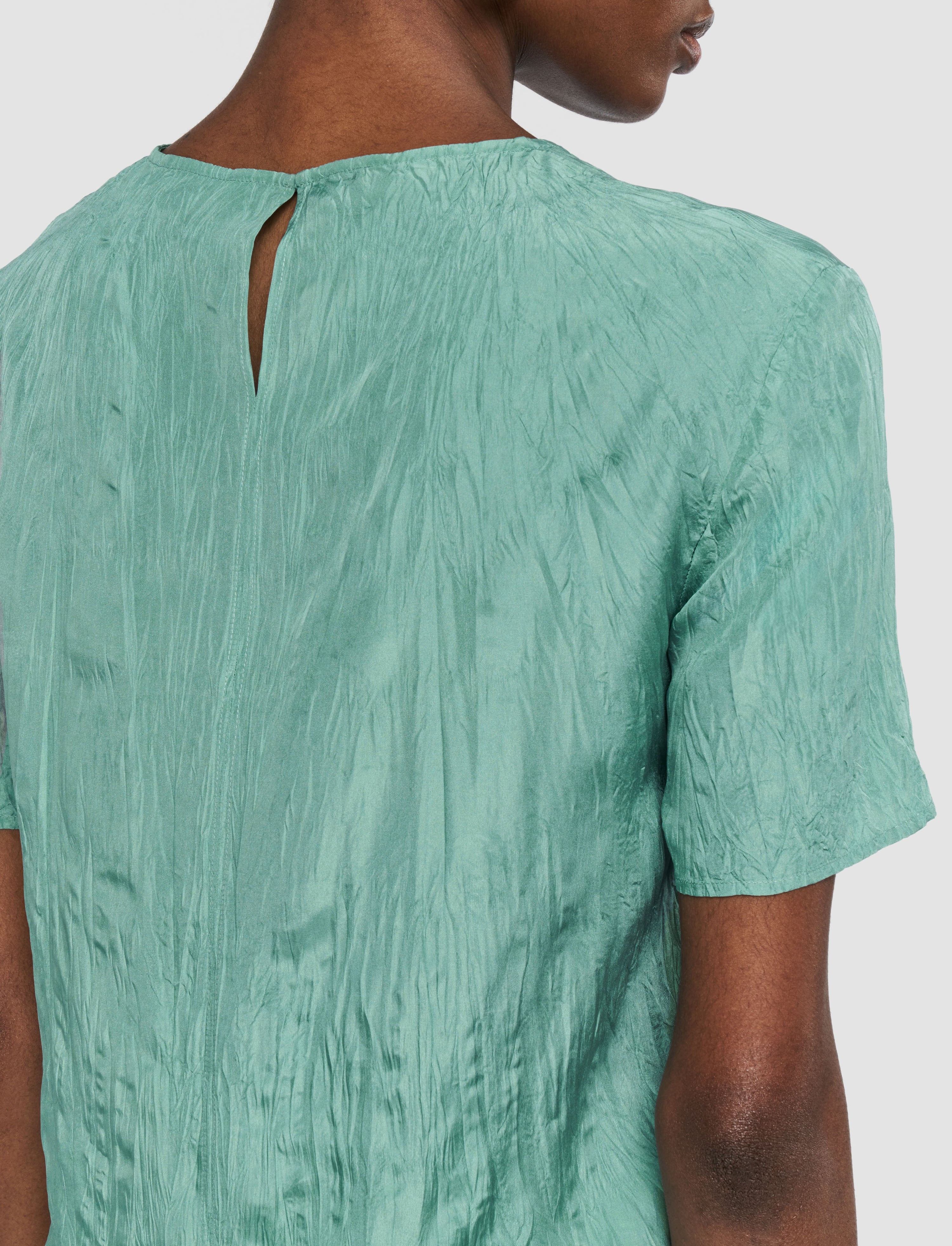 Brunet Habotai Silk Top - 4
