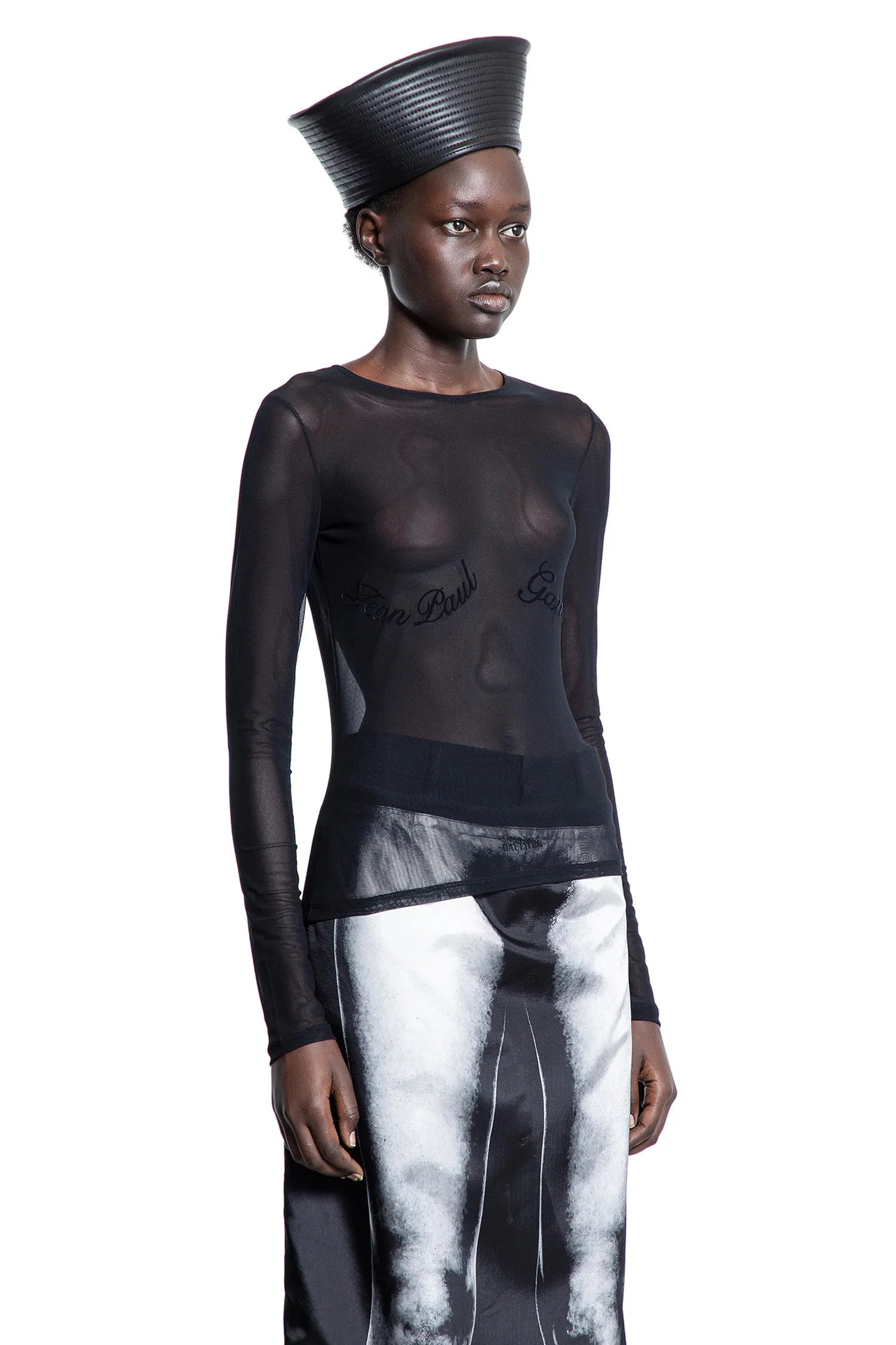 The-Jean-Paul-Gaultier-Flocked-Top - 2