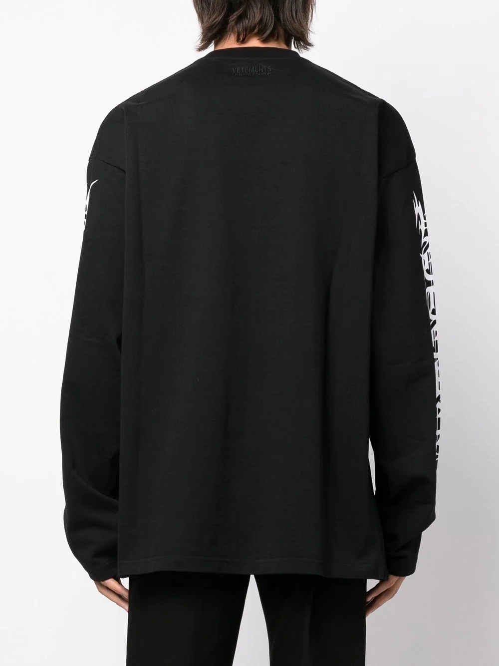 logo-print long-sleeve T-Shirt - 4