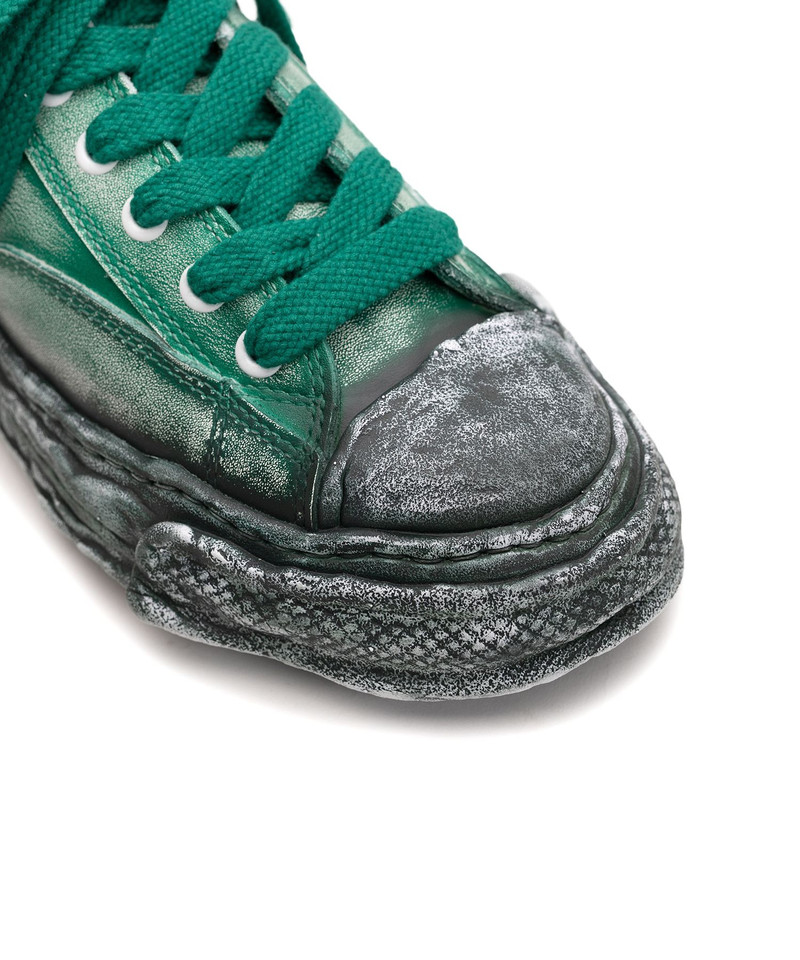【EXCLUSIVE EDITION】"PETERSON23" OG Sole Faded Leather Low-top Sneaker 15