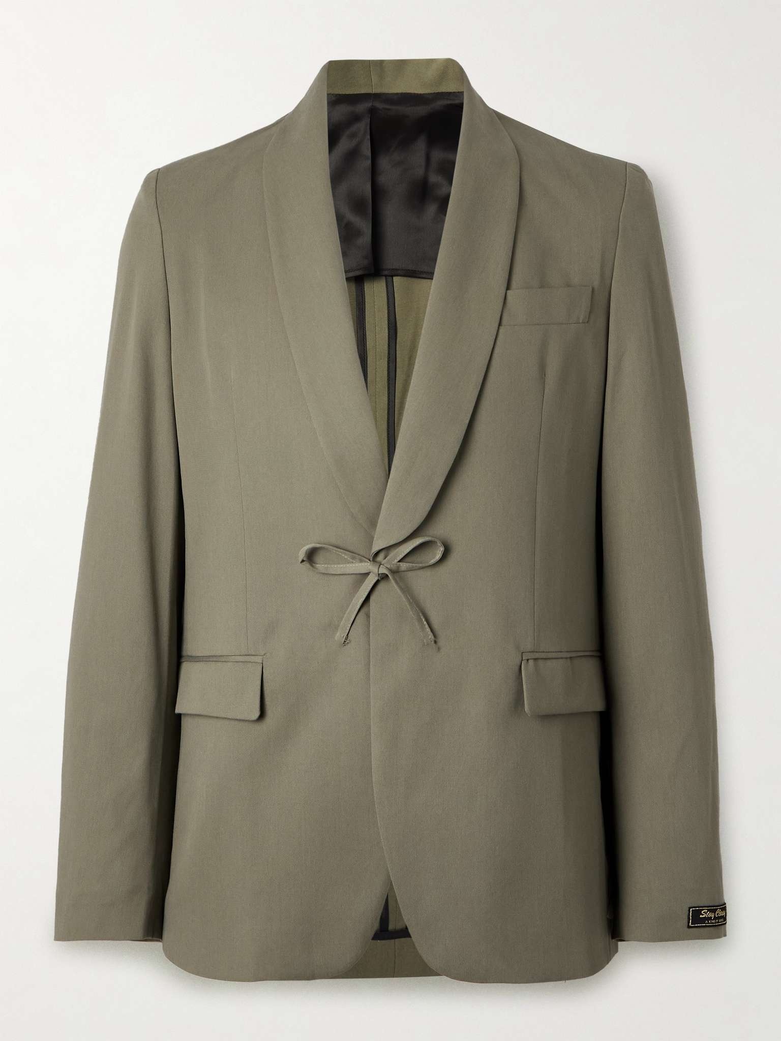 Shinji Lyocell and Cotton-Blend Suit Jacket - 1