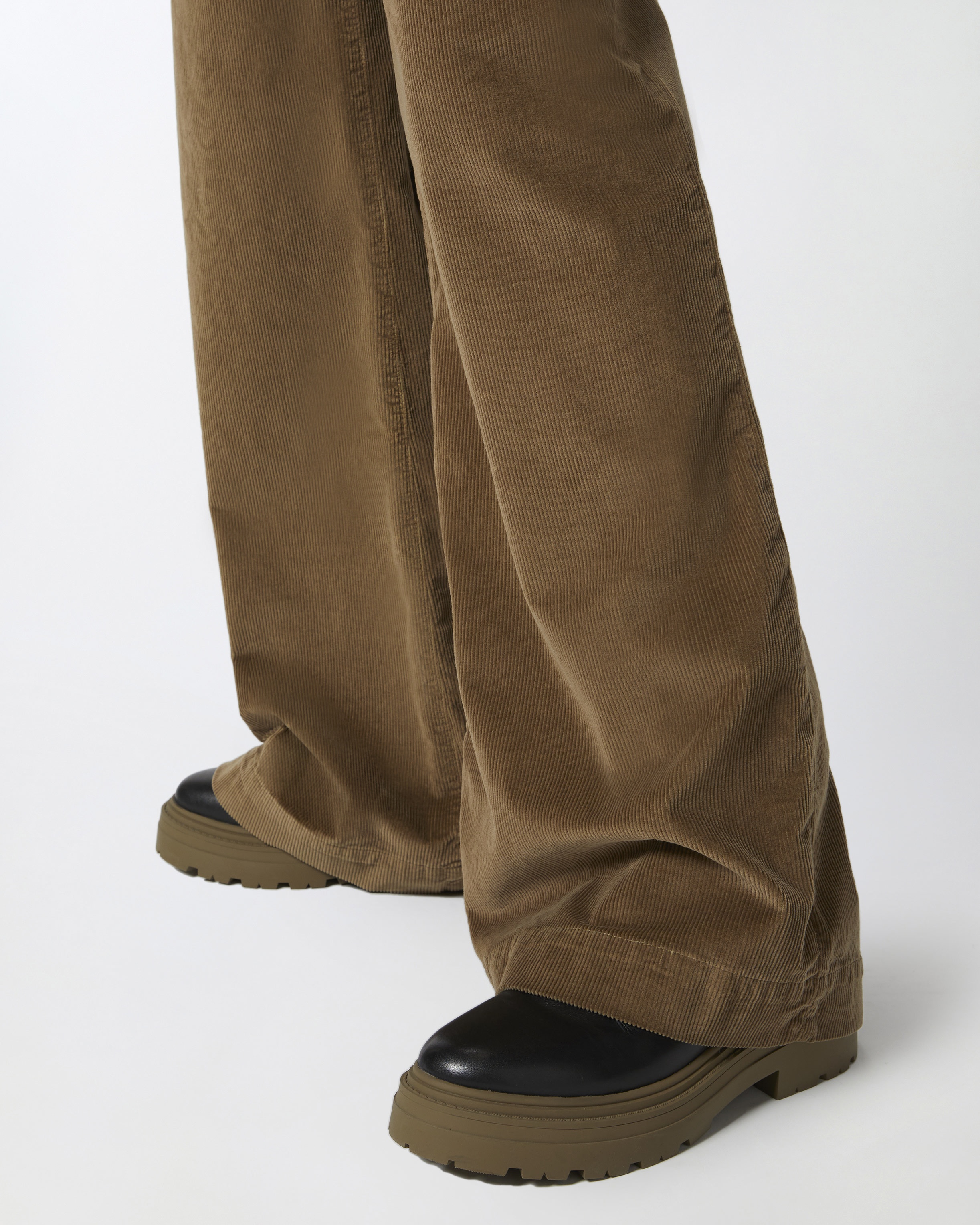 CORDUROY PALAZZO TROUSERS - 5