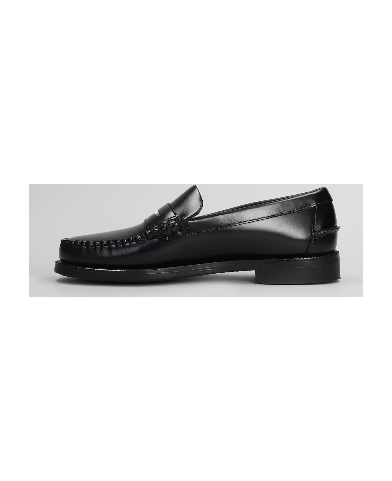 Classic Dan Loafers In Black Leather - 3