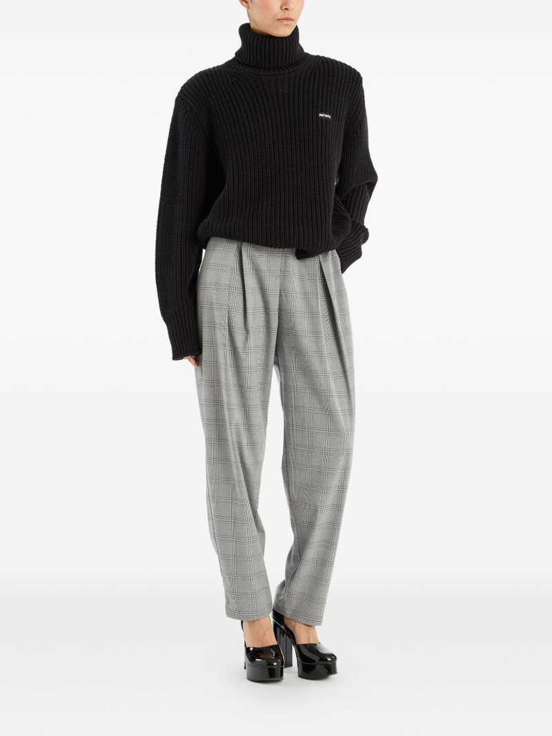 ROTATE ribbed turtleneck sweater outlook