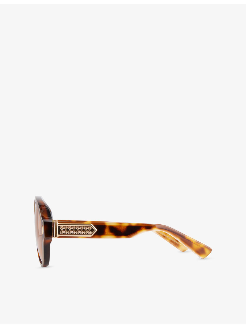 Sunset Aviator-Frame Acetate Sunglasses - 4