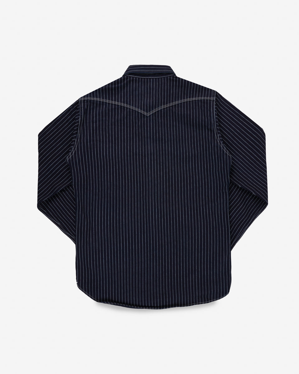 IHSH-227-IND 12oz Wabash CPO Shirt - Indigo - 10