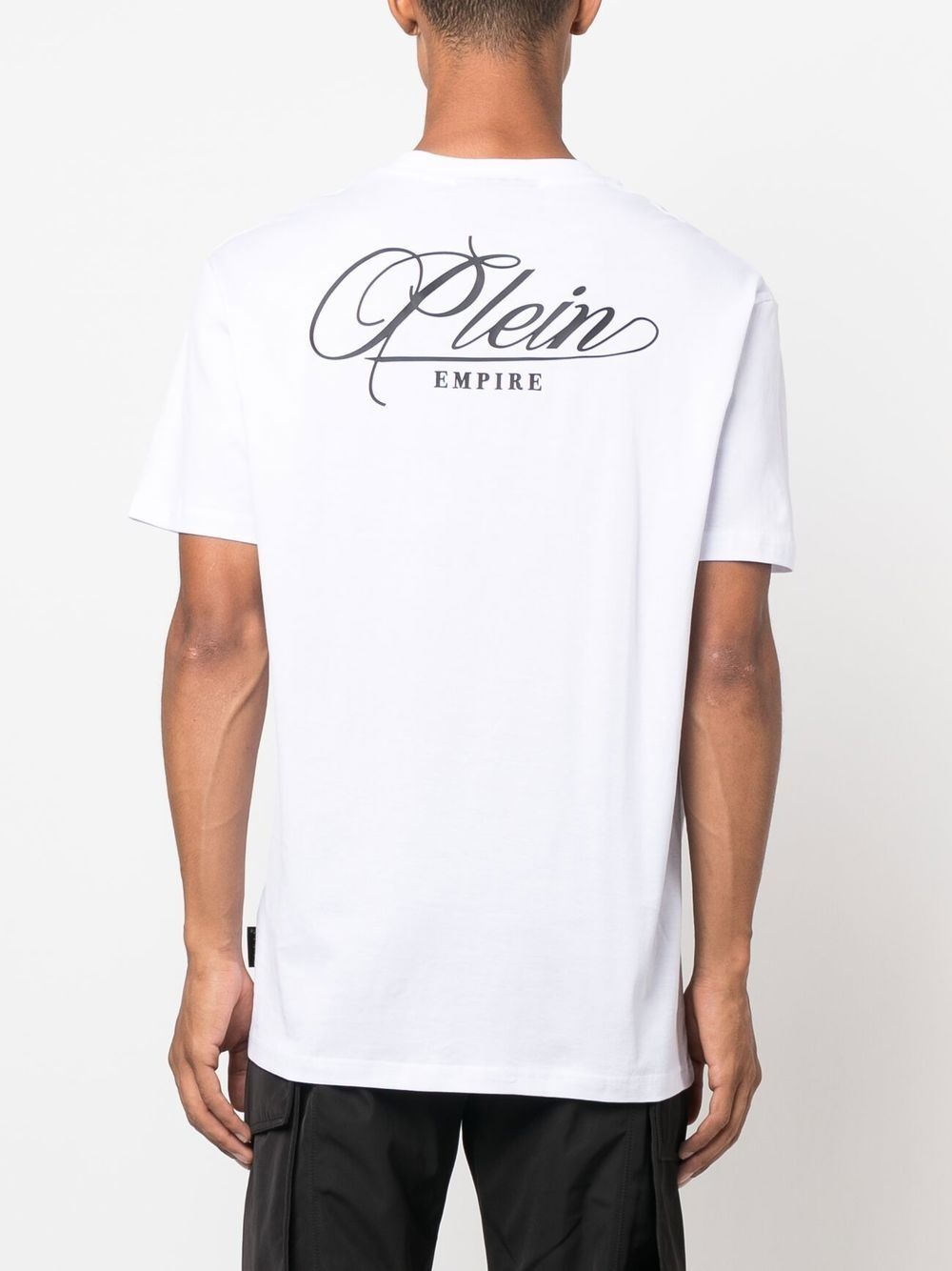 logo-print cotton T-shirt - 4