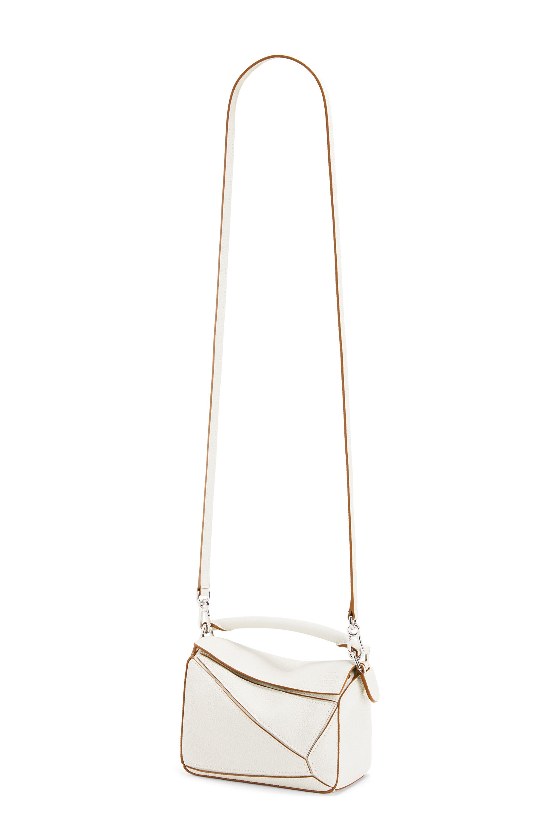 Mini Puzzle bag in soft grained calfskin - 4