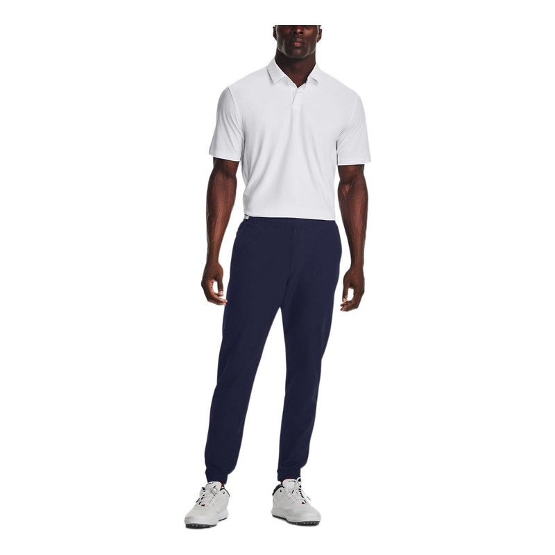 Under Armour Luxe Polo Shirt 'White' 1377362-100 - 1
