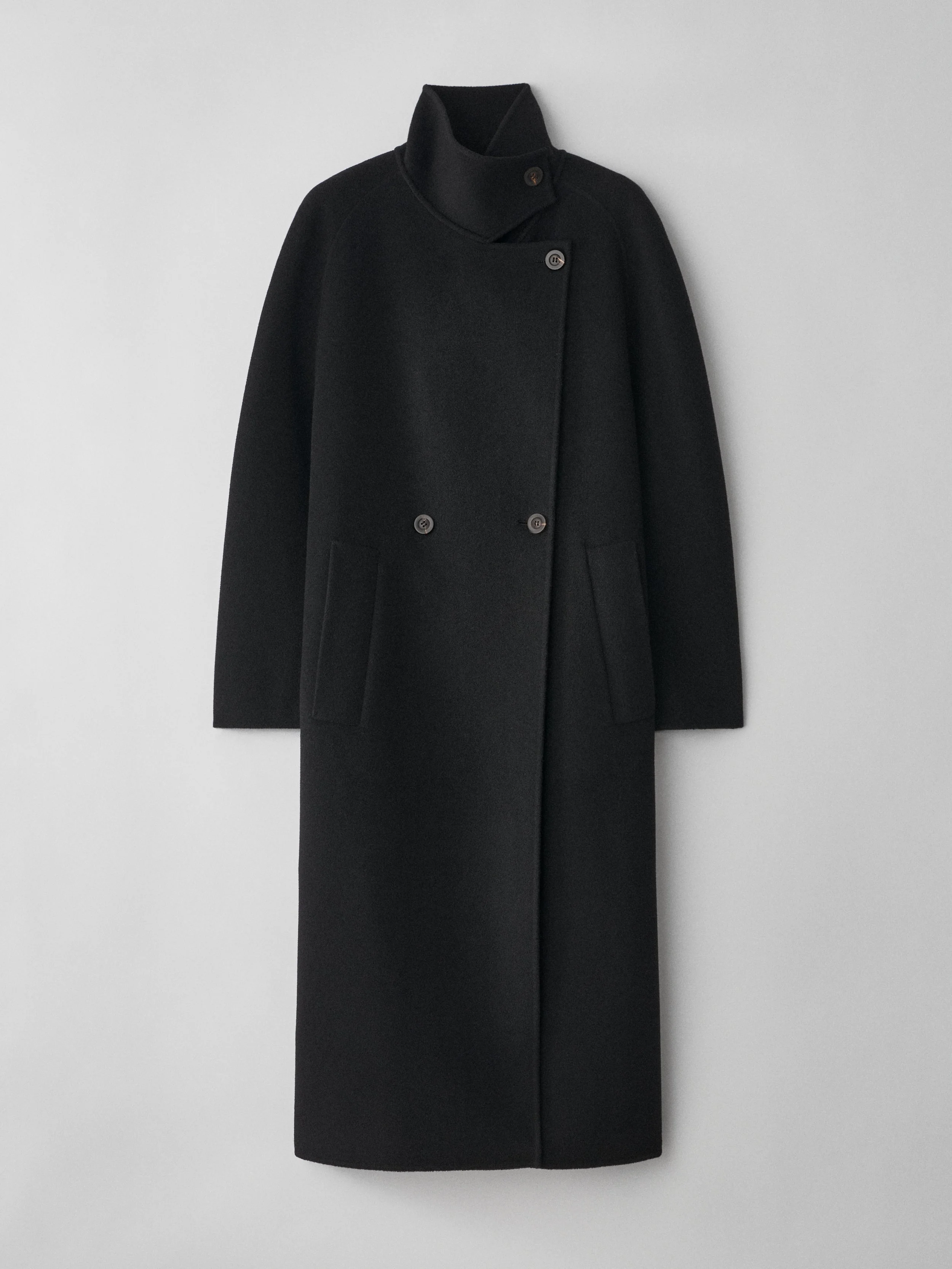 Doublé Button Coat - 1