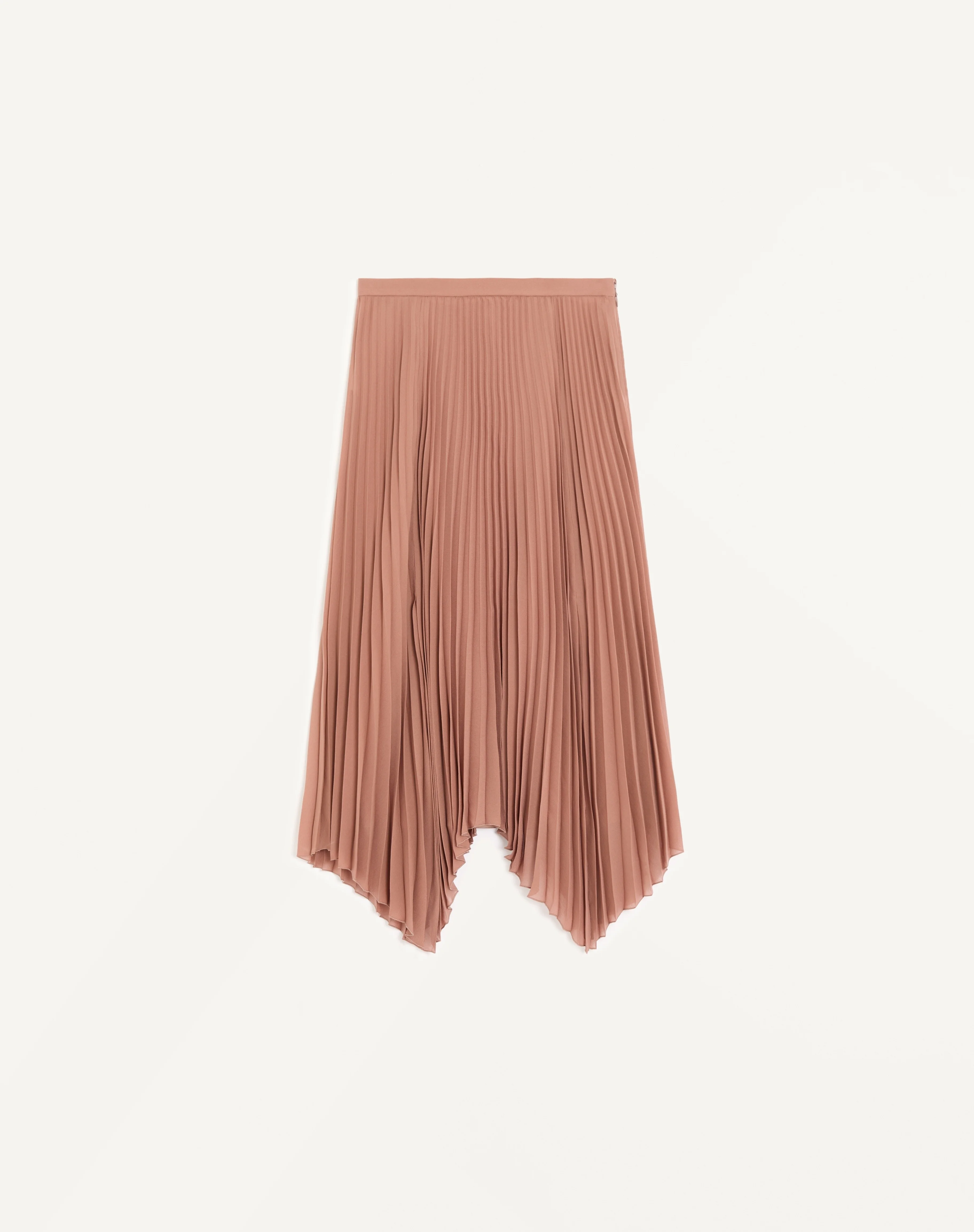 MIDI SKIRT IN LIGHT GEORGETTE - 1