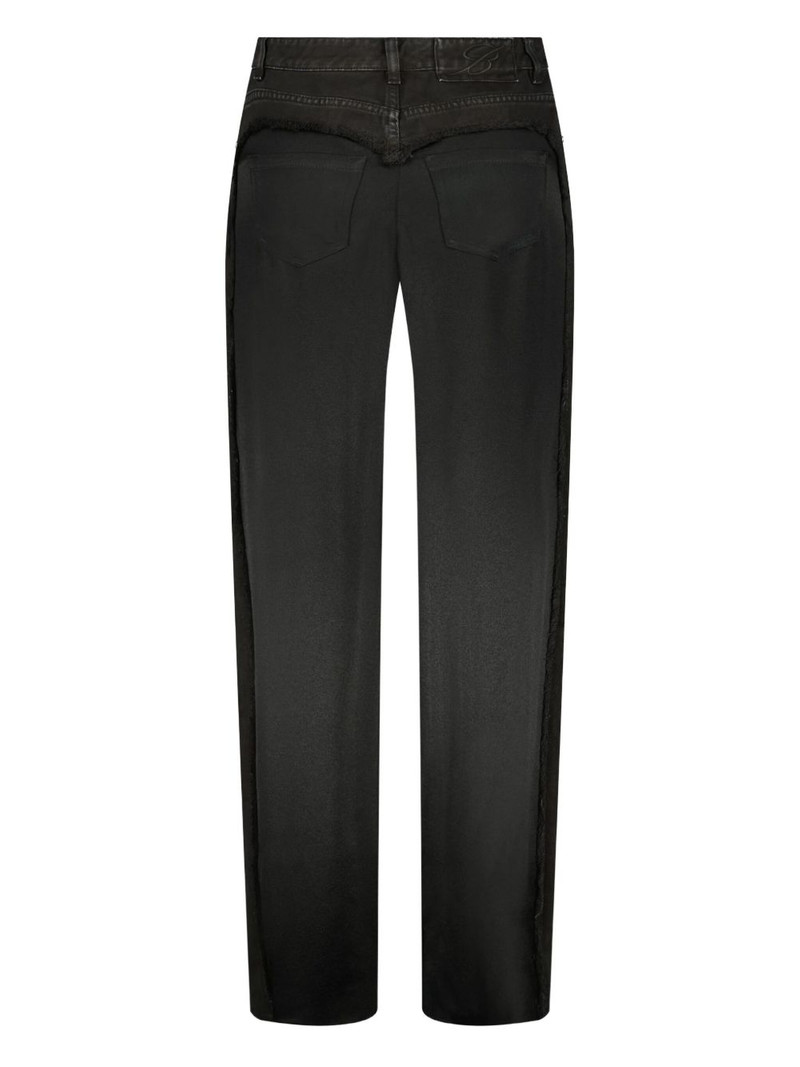 Blumarine frayed-detailing jeans outlook