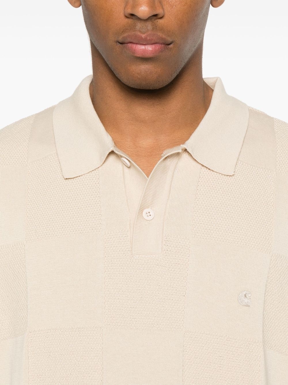 Checker polo shirt - 4