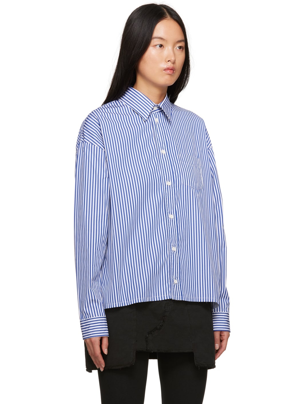 Blue Striped Shirt - 2