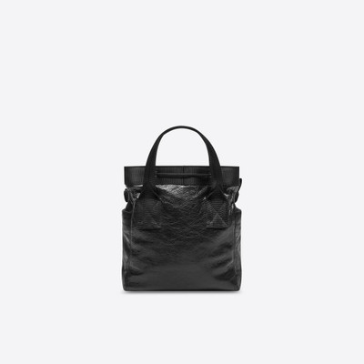 BALENCIAGA Men's Army Small Tote Bag in Black outlook